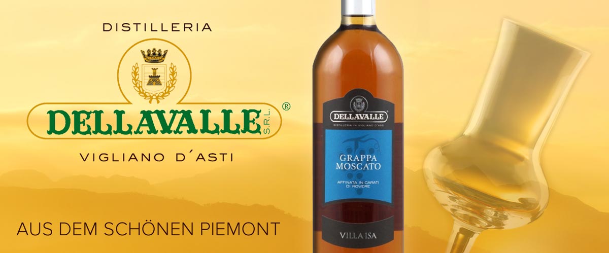 Roberto Dellavalle Villa Isa Grappa Moscato
