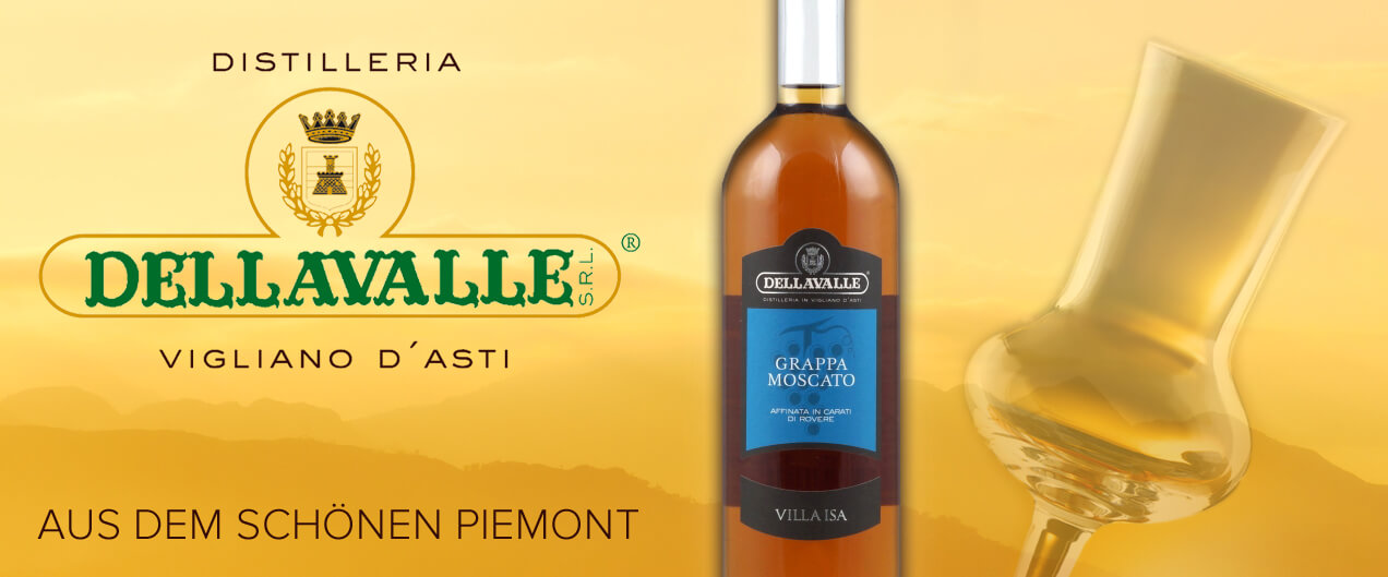 Roberto Dellavalle Villa Isa Grappa Moscato