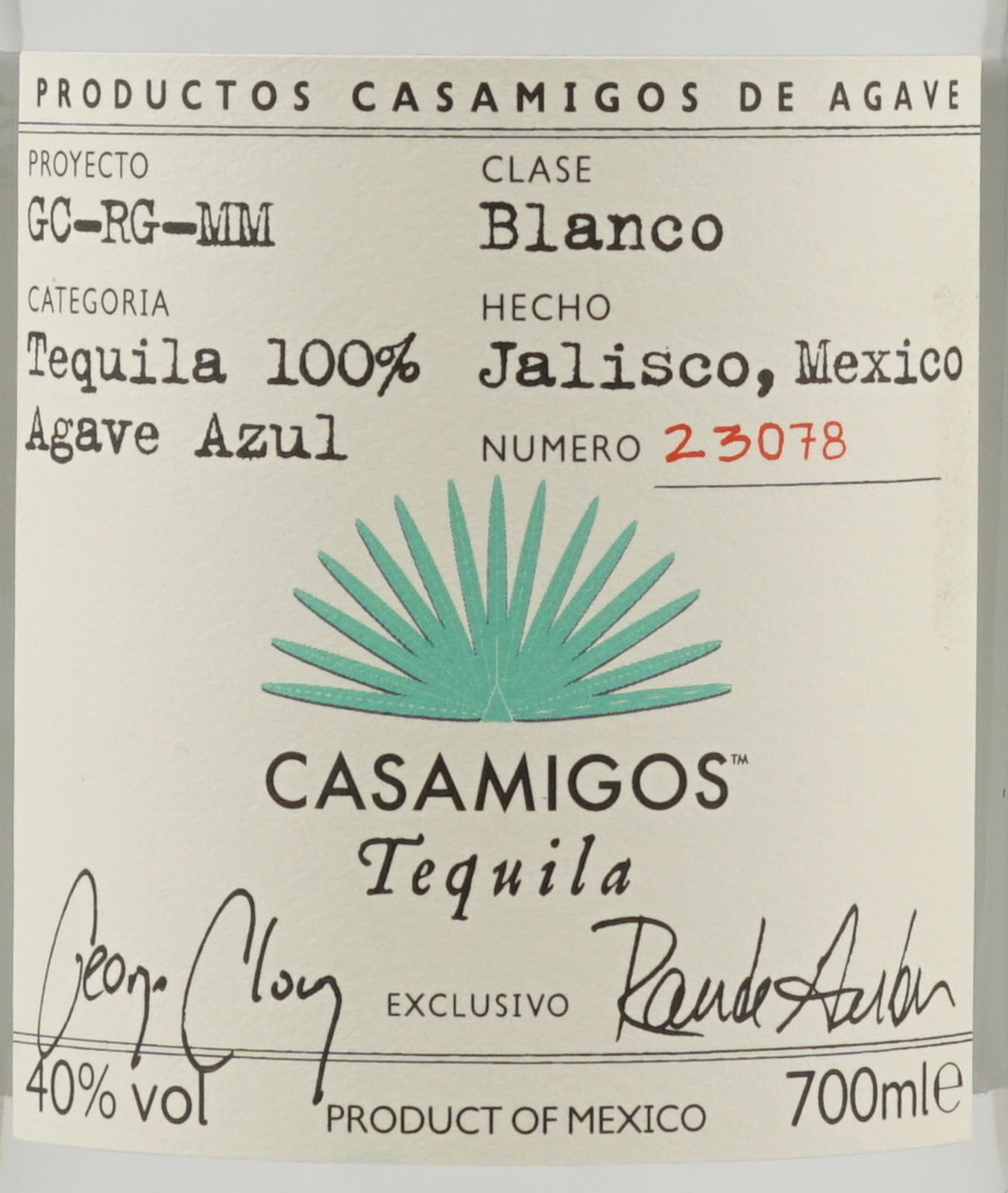 Casamigos Label Template