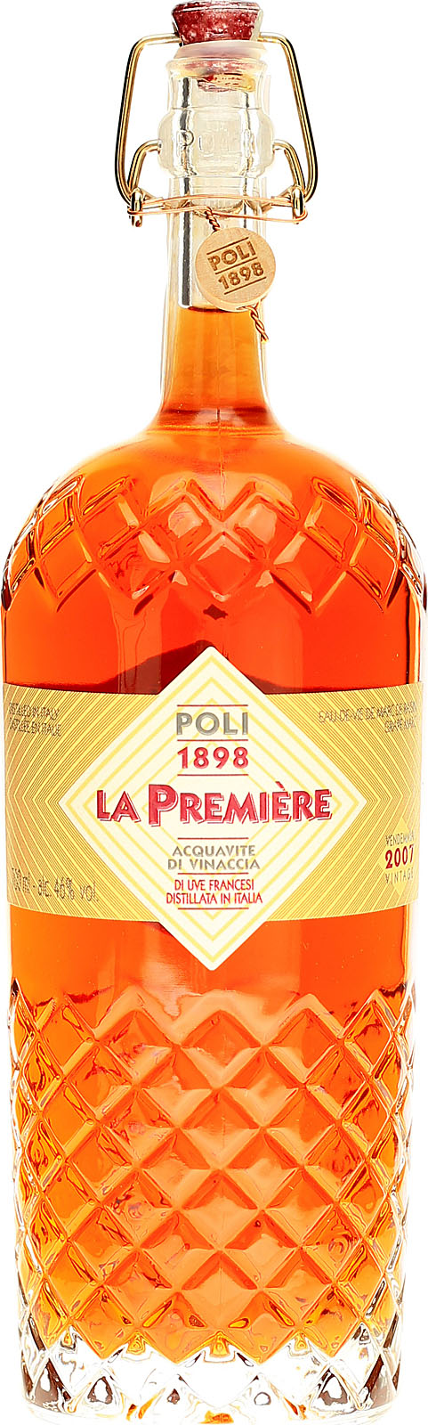 Poli La Premiere Acquavite Vinaccia Tresterdestillat au