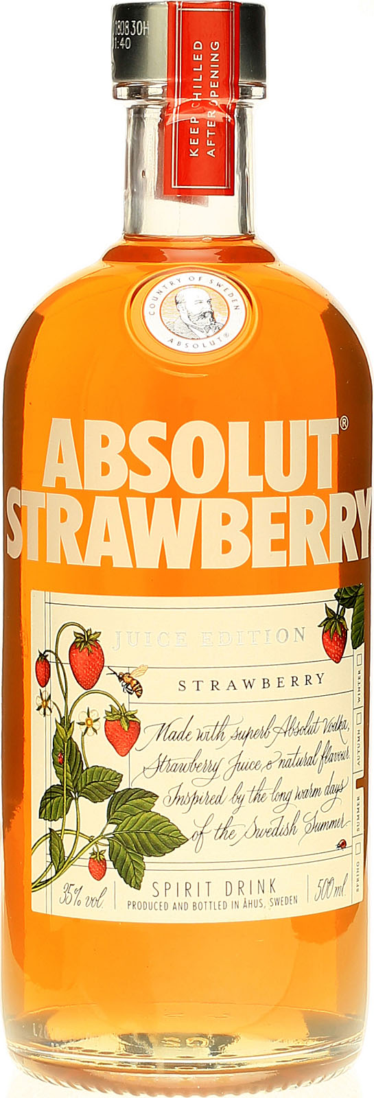 Absolut Strawberry Juice Edtion, aus der Juice Edition