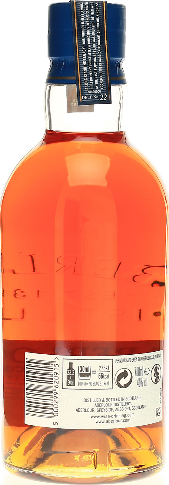 Aberlour 14 Jahre Double Cask Matured 0,70 Liter/ 40.0% Vol