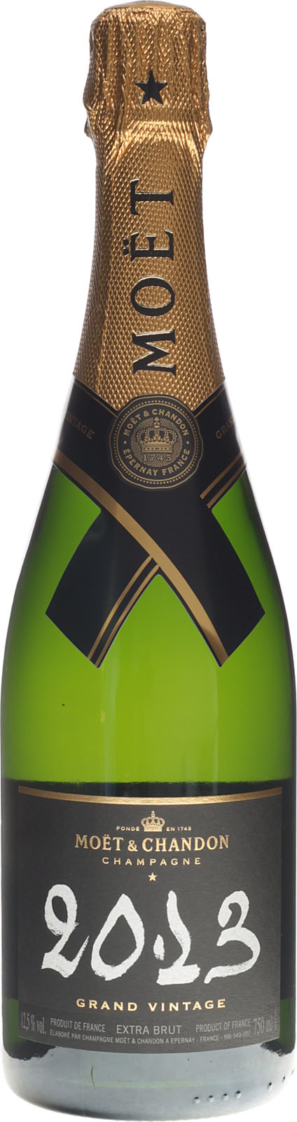 Moet Chandon Grand Vintage 2013 Jahrgangs Champagner im