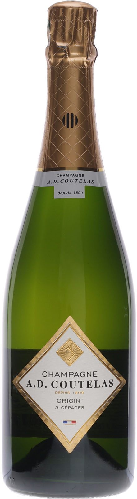 Coutelas Champagne Origin Brut 0,75 Liter im Shop kaufe