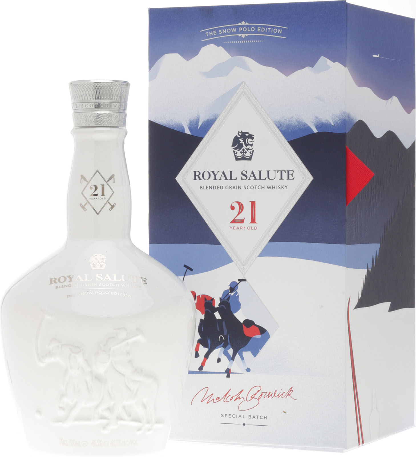 Chivas Regal Royal Salute Snow Polo Edition 21 Jahre hi