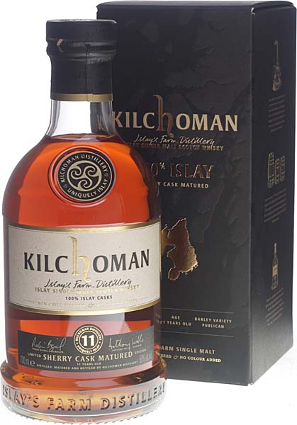 Kilchoman 100% Islay 11 Jahre Sherry Cask Whisky