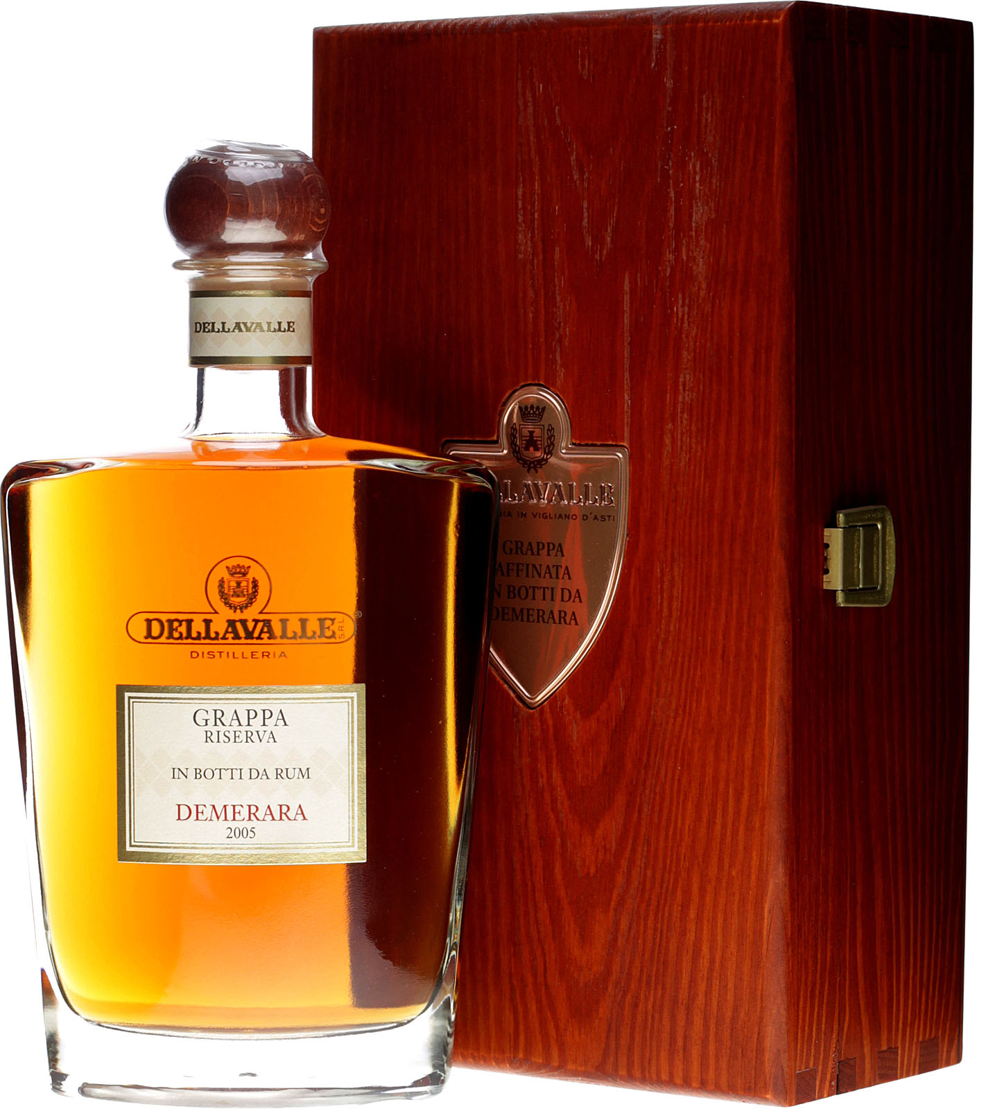 ブランデー DELLAVALLE GRAPPA AFFINATA 15 ANNI Dellavalle Grappa Riserva Affinata 15 anni Cassetta