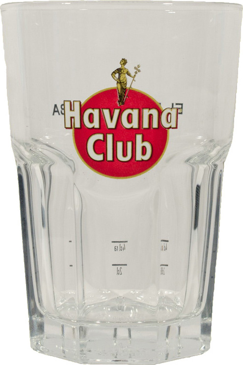 Havana Club Glas für Rum Cockatail und Cuba Libre günst