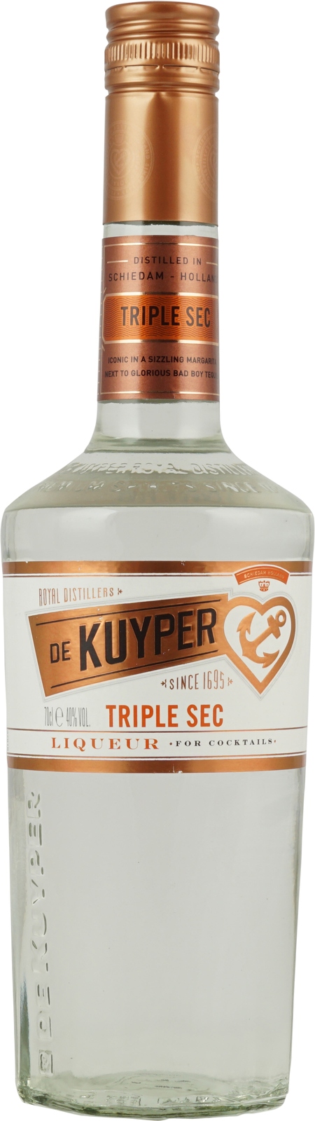 Bouteille Alcool Cazanove – Curaçao Triple Sec Liqueur Extra Dry – Neuf