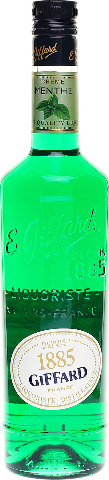 Giffard Crème de Menthe (grüne Minze), frische Note