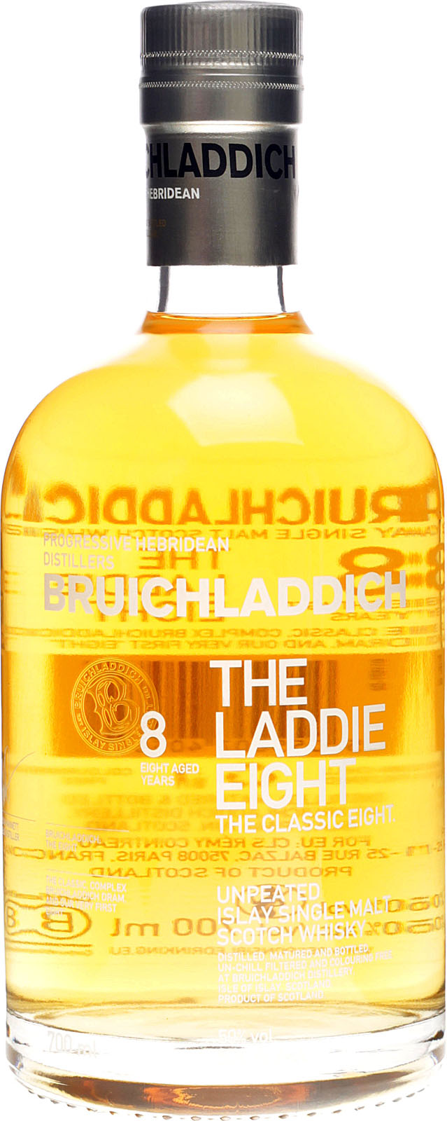 Bruichladdich The Laddie Eight mit 8 Jahren hier im Whi