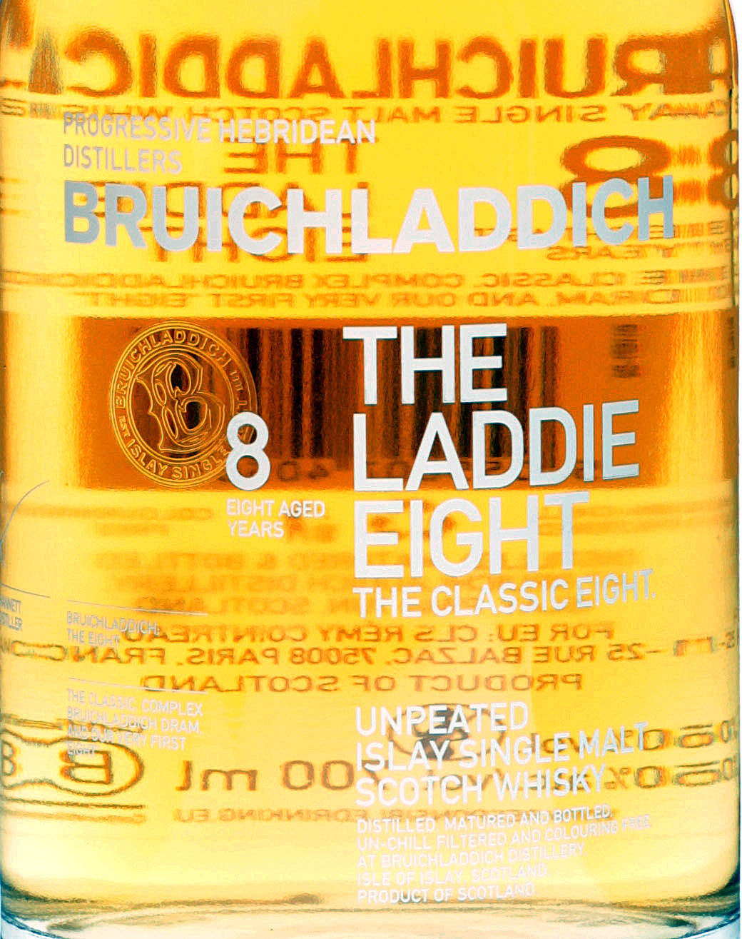 Bruichladdich The Laddie Eight mit 8 Jahren hier im Whi