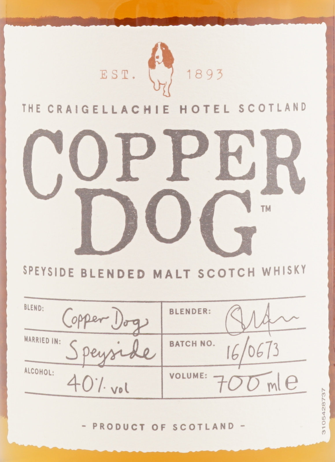 Copper Dog Whisky ist feinster Blended Scotch Whisky