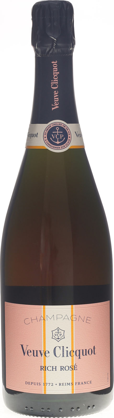 Veuve Clicquot Rich Rose mit 750 ml und 12 % Vol. - Ros