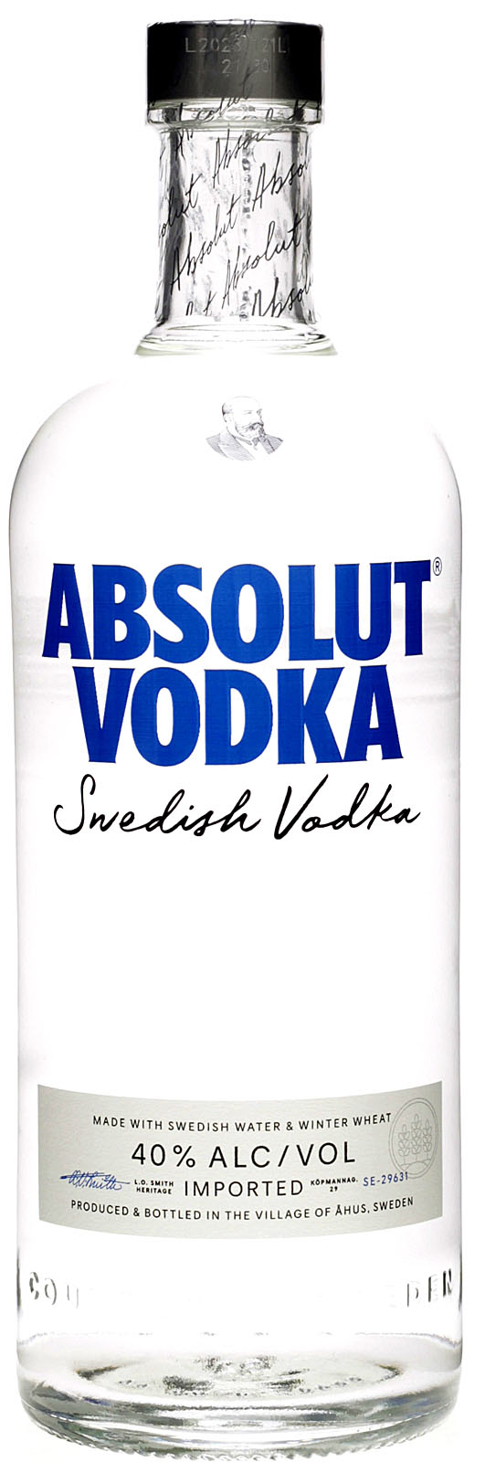 Absolut Blue Vodka 1 Liter - rießige Auswahl an schwedi