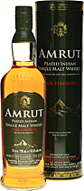 Amrut Peated Cask Strength Single Malt aus Indien 