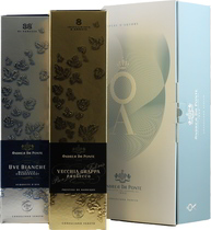 Andrea da Ponte Geschenkset Grappa di Prosecco und Uve 