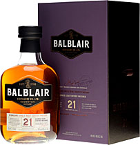 Balblair 21 Jahre Single Malt Scotch Whisky hier kaufen