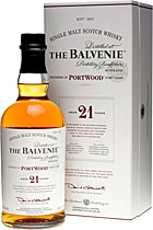Balvenie 21 Jahre Port Wood Speyside Whisky mit 700 ml 