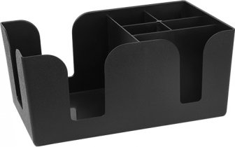 Bar Caddy schwarz  24x15x11 cm
