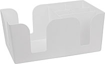 Bar Caddy Wei� - Organisiertes Barzubeh�r