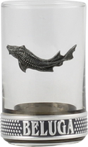 Beluga Premiumvodka Glas f�r Shots mit Vodka aus Russla