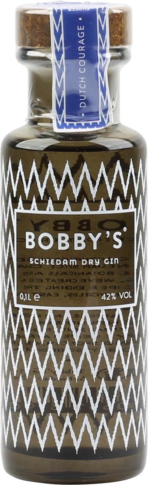 Probieren 0,1 Bobbys zum Vol., Gin 42 Mini % Liter