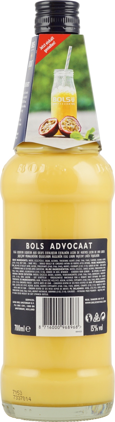 Bols Advocaat Eierlikör 0,7 hier bei uns im Onlineshop
