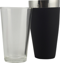 Boston Shaker, 2-teiliges Set, schwarz - Barzubeh�r