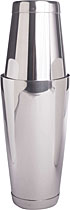 Bostonshaker mit Metallaufsatz � Edelstahl �Top-� 92mm 