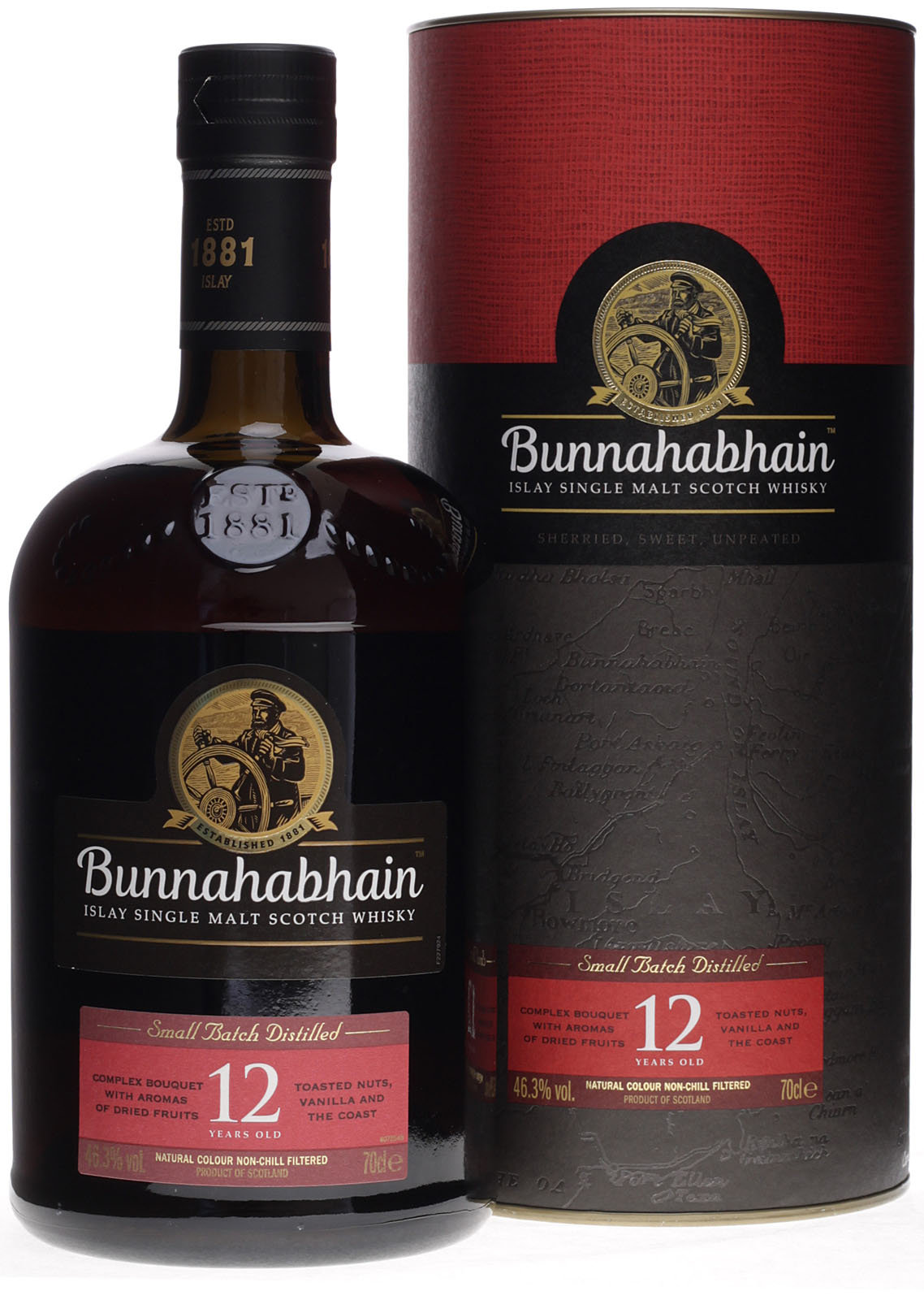 - Single Malt Bunnahabhain Whisky Jahre 12
