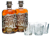Butterscotch Irish Whiskey Tasting Set mit 6 Gl�ser