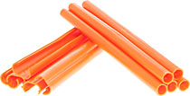 ClickStraw Mehrweg Trinkhalm 10 Stk. orange 19 cm lang ClickStraw Mehrweg Trinkhalm 10 Stk. orange 19 cm lang