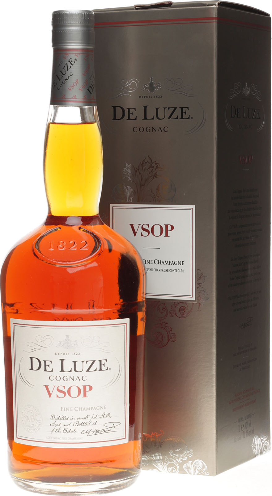 De Luze VSOP Cognac - 1,0 Liter Flasche Premium Cognac