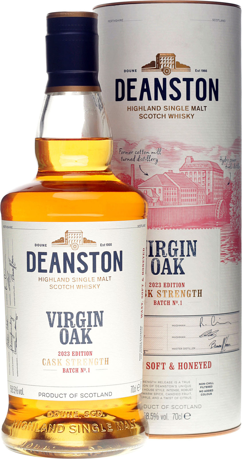 Deanston Virgin Oak Cask Strength 0,7L Whisky