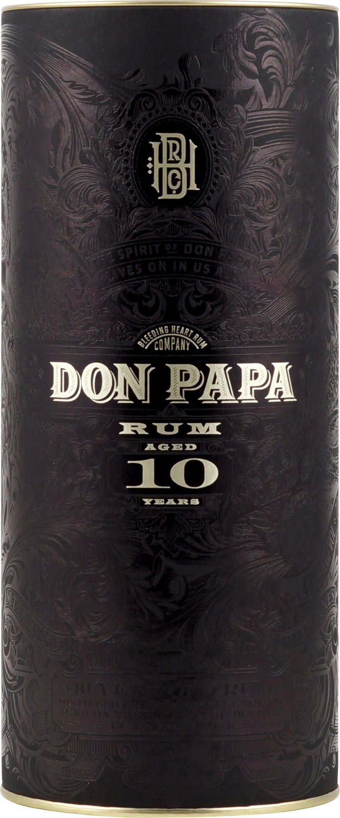 Don Papa Rum 10 Jahre mit 43 % Vol. - Gelagerter Rum de