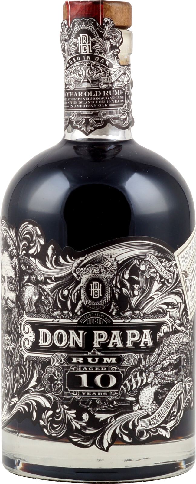 Jahre - 10 de Gelagerter Rum Rum 43 Papa Vol. % Don mit
