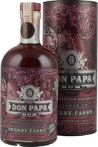 Don Papa Sherry Cask 0,7 Liter 45 % Vol., Premium-Rum, Don Papa Sherry Cask 0,7 Liter 45 % Vol., Premium-Rum,
