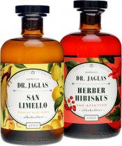 Dr. Jaglas San Limello und Herber Hibiskus alkoholfrei Dr. Jaglas San Limello und Herber Hibiskus alkoholfrei