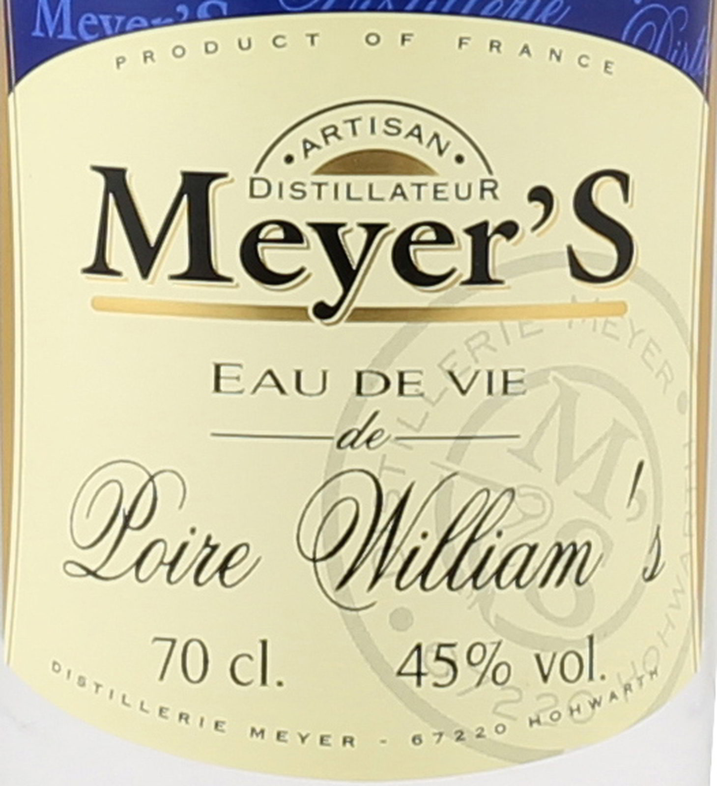 Eau De Vie Poire Williams Theo Preiss