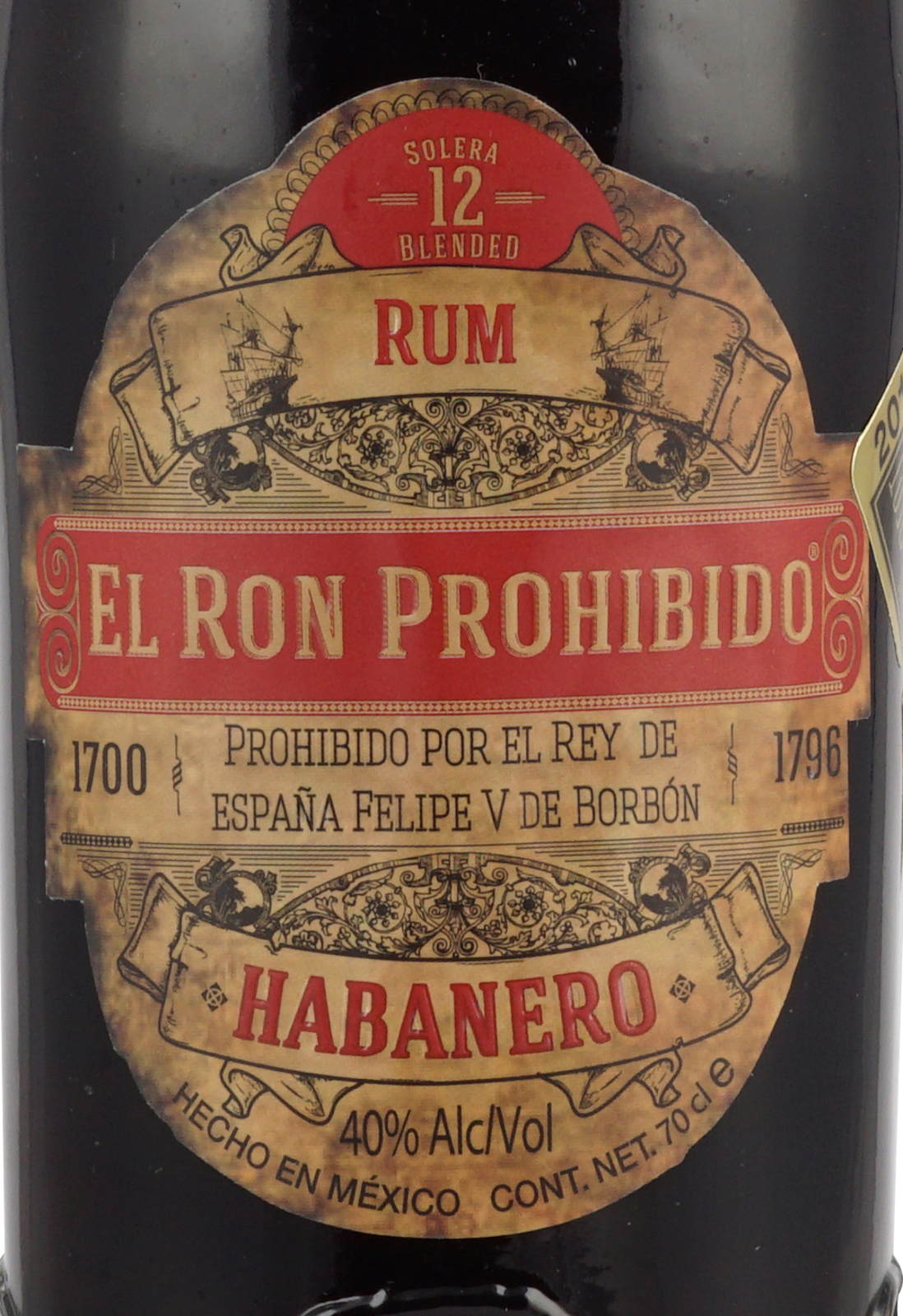 El Ron Prohbido Solera hier im Shop kaufen