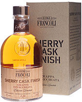 Francoli Grappa Sherry Cask Finish 0,5 Liter günstig im Francoli Grappa Sherry Cask Finish 0,5 Liter günstig im