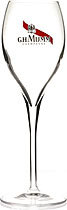 G.H. Mumm Champagner Glas, elegantes Champagner Glas G.H. Mumm Champagner Glas, elegantes Champagner Glas