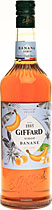 Giffard Bananen Sirup 1 Liter - Exotischer Genuss