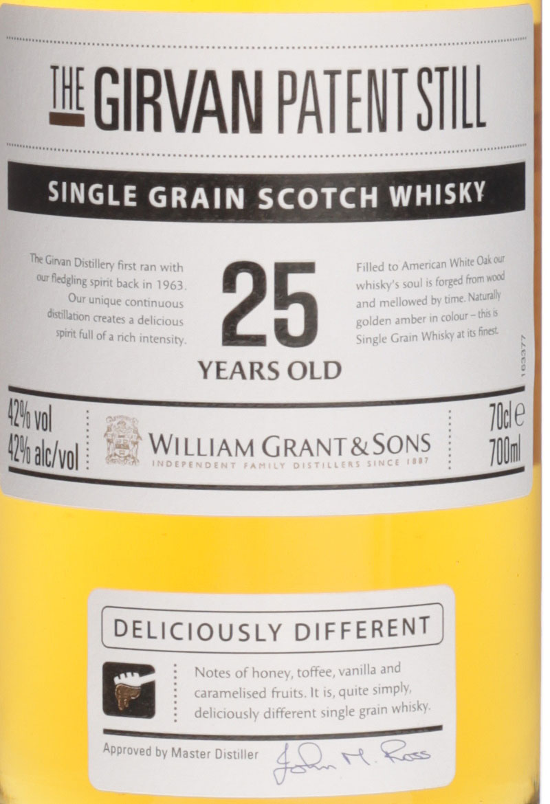 Whisky Patent Still 25Y von Girvan hier im Shop kaufen