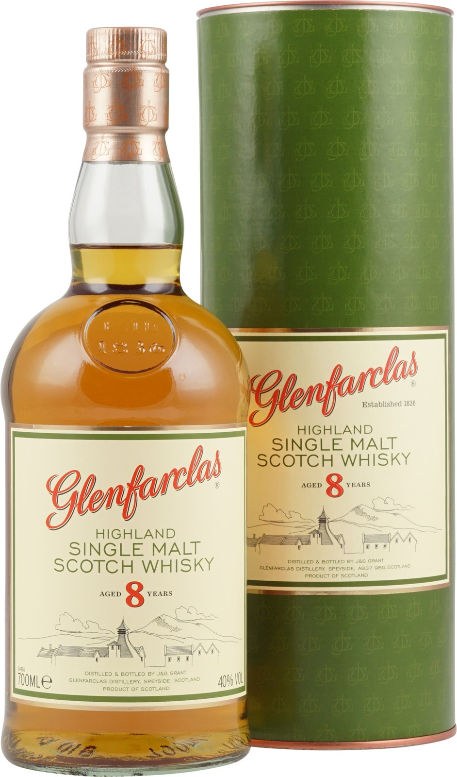 Glenfarclas 8 Jahre Single Malt aus der Speyside hier | Whisky