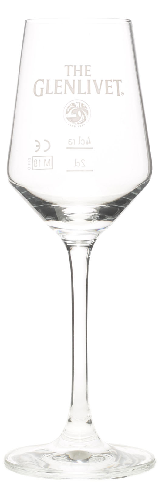 The Glenlivet Scotch Whisky bauchiges Tastingglas schmaler Stiel Nosing 766 