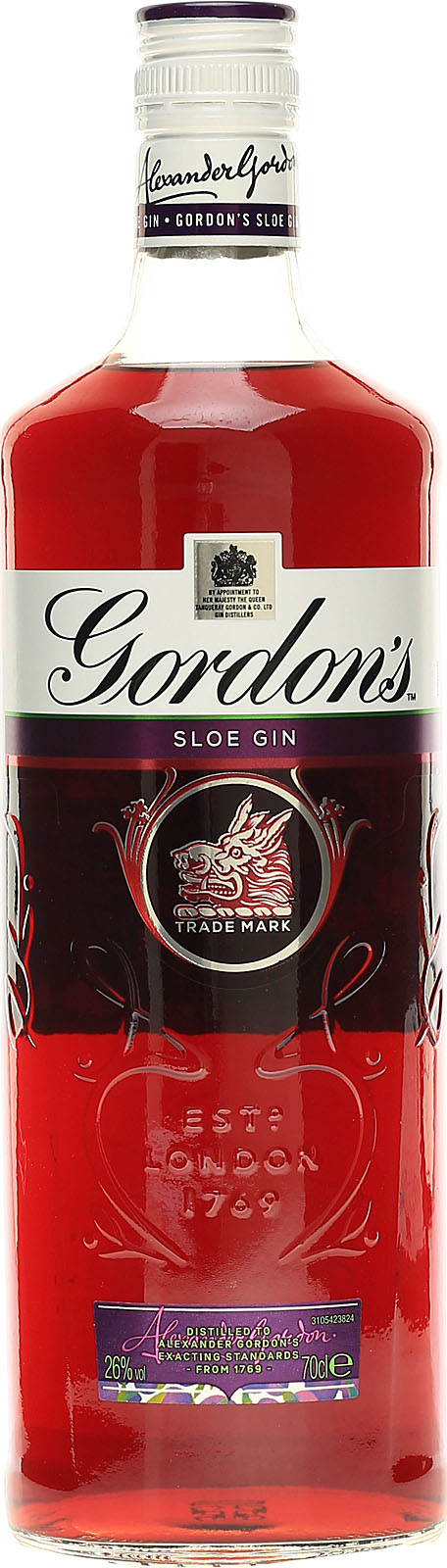 Gordons Sloe Gin mit Schlehen im Gin günstig als Likör