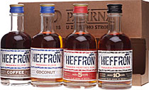 Heffron Rum Tasting Set 4 x 0,2 Liter günstig bei uns i Heffron Rum Tasting Set 4 x 0,2 Liter günstig bei uns i