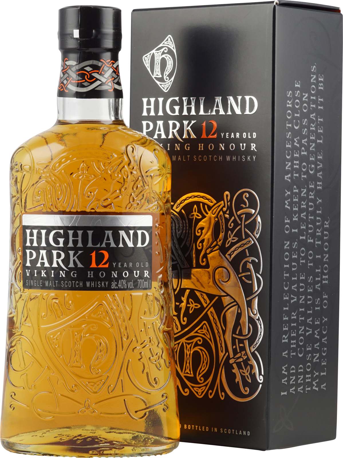 Highland Park 12 Jahre Single Malt Whisky von Orkney hier